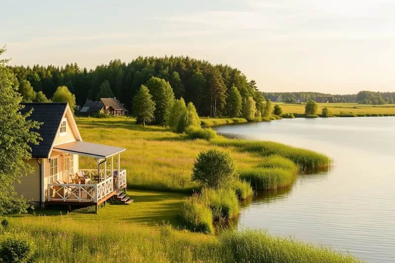 Najlepsze domki nad jeziorem Lubie na wymarzone wakacje z rodziną